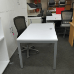 White Office Desk