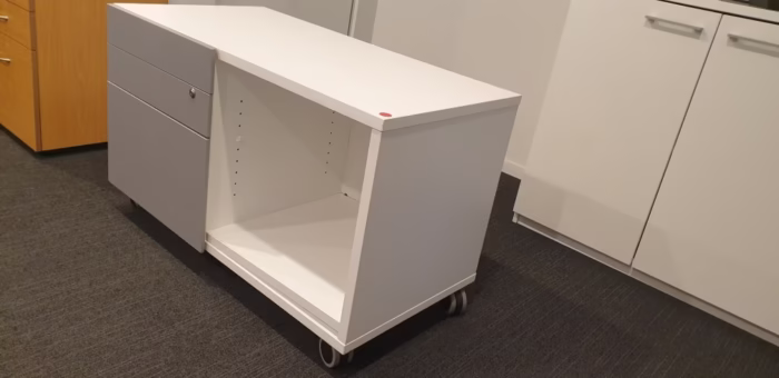 Office caddy / mobile / Printer stand on wheels / small credenza - Image 4