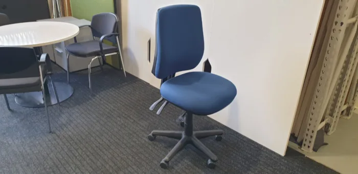 Blue Office chair - Image 3