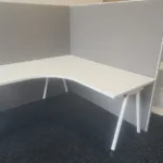 L shape office desk