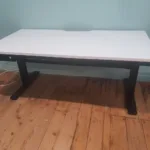 Electric desk, Standing desk, Height adjustable desk by Europlan