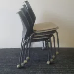 Knoll Beside Chairs x4