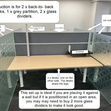 second hand workstation for 2 Auckland